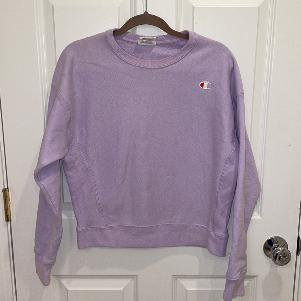 Light Purple Champion Sweatshirt